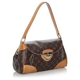 Louis Vuitton-Monogramm-Beverly Millimeter Louis Vuittons Brown-Braun