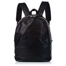 Mochila de couro preta Alexander McQueen Preto
