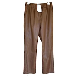 Anine Bing-Pants, leggings-Brown