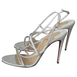 Christian Louboutin-Sandals-White