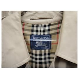 Burberry-Trench coat vintage homem Burberry 54-Bege