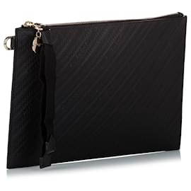 Givenchy-Givenchy Black Leather Pouch-Black