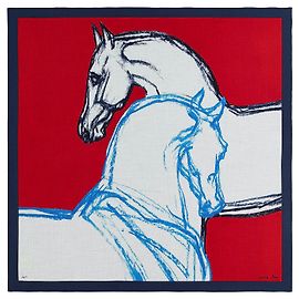 Hermès CAVALOS NO PRADO Multicor