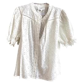 Bash-Bluse "Damenshirt" Weiß