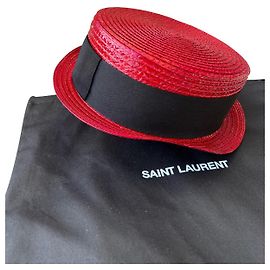 Saint Laurent cappelli Rosso