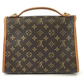 Louis Vuitton-Louis Vuitton Bel Air Beverly Monogramm Leinwand-Braun