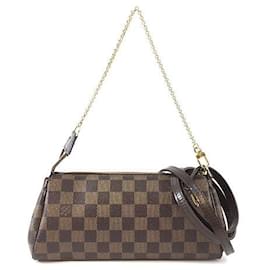 Louis Vuitton-Louis Vuitton Eva Damier Ébène Canvas-Brown
