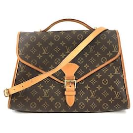 Louis Vuitton-Louis Vuitton Beverly Aktentasche Monogram Canvas-Braun