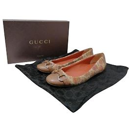 Gucci Sapatilhas de ballet Castanho claro