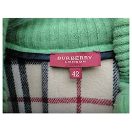 Burberry-Tamanho da jaqueta Burberry 42-Verde claro