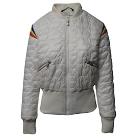 Autre Marque-Perfect Moment Quilted Jacket in White Polyester-White