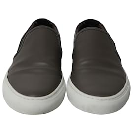 Autre Marque-Zapatillas deportivas sin cordones Tournament de Common Projects en cuero gris-Gris