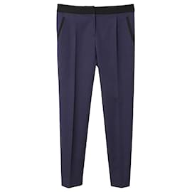 Balenciaga-balenciaga.Pants Slim Trousers in Purple Polyester-Purple