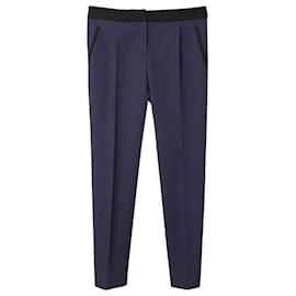 Balenciaga-balenciaga.Pants Slim Trousers in Purple Polyester-Purple