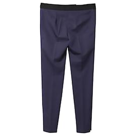 Balenciaga-balenciaga.Pants Slim Trousers in Purple Polyester-Purple