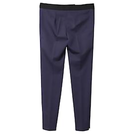 Balenciaga-Balenciaga.Pantaloni Pantaloni Slim in Poliestere Viola-Porpora