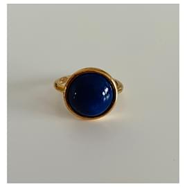 Autre Marque-Rings-Golden,Dark blue
