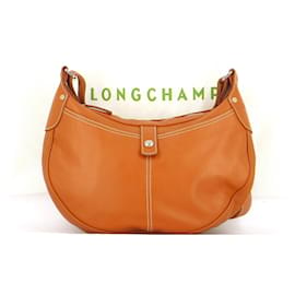 Longchamp-handbag-Brown