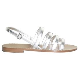 Salvatore Ferragamo SANDALES FERRAGAMO Argenté