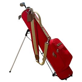 Lancel Golf Bag Red