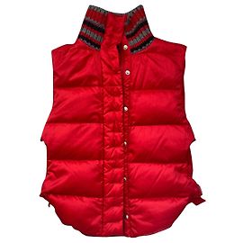 Ermanno Scervino Down Vest Red