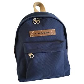 Lancel Backpacks Navy blue