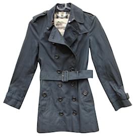 Burberry-Burberry trench size 32-Black