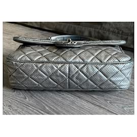 Chanel-Timeless Classique flap bag-Silvery