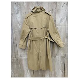 Burberry-vintage Burberry men's trench coat size 58-Khaki