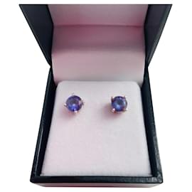 Autre Marque-Earrings-Silvery,Blue