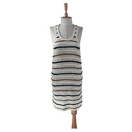 Robe courte en maille coton Isabel Marant Etoile Multicolore
