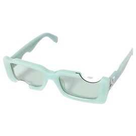 Off White Occhiali bianchi Blu chiaro