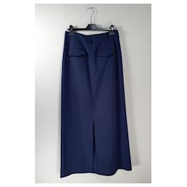 Victoria Beckham-Skirts-Blue