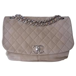 Chanel-Chanel Classic large model bag-Beige