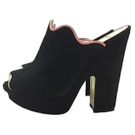 Fendi Clogs Black