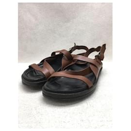Fendi-Sandals-Brown