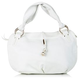 Céline Bolsa de ombro de couro agridoce branco celine Branco