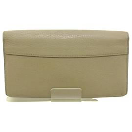 Louis Vuitton-Louis Vuitton Portefeuille capucines-Beige
