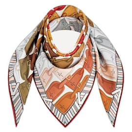 Louis Vuitton-LV My LV Tags square silk scarf-Multiple colors