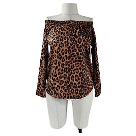 Autre Marque Chemisier Muse Imprimé Léopard Coton Multicolore Imprimé léopard