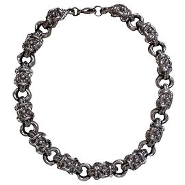 Guy Laroche Rhodium Halskette Silber Silber