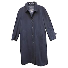 Burberry-Burberry coat size 40-Navy blue