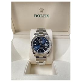 Rolex-Rolex Datejust 126334 41mm New Never Used Full Set-Silvery,Blue
