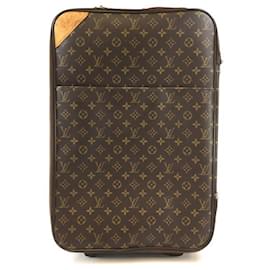 Louis Vuitton-Louis Vuitton Pegase Luggage 55 Monogram canvas-Brown
