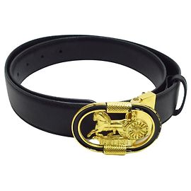 Céline Celine Belt Black