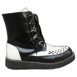 Autre Marque-Nevermind p boots 37-Black,White