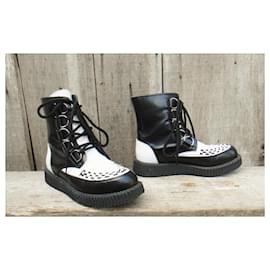 Autre Marque-Nevermind p boots 37-Black,White