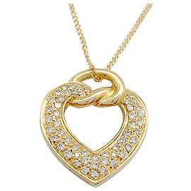 Pendente Boucheron, "Cuore", giallo oro, Diamants. Altro