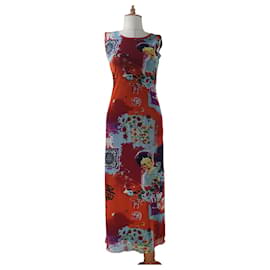 Robe Noa Noa Multicolore Polyester Taille S Multicolore