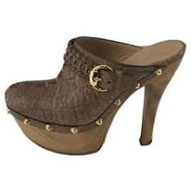 Gucci Clogs Brown